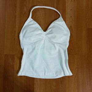 DFYNE Impact Longline Strappy Top - “Ivory”